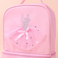 Kids Ballet Dance Backpack for Girls - Pink