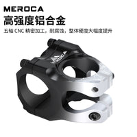 MEROCA Mountain Bike Stem, Lightweight CNC Hollow Stem for Off-Road Riding