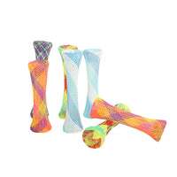 Interactive Cat Spring Toy - Flexible, Stretchable, Multi-color