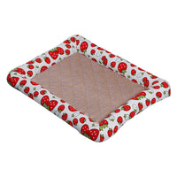 Cooling Pet Bed with Ice Mat for Cats and Dogs, All Seasons