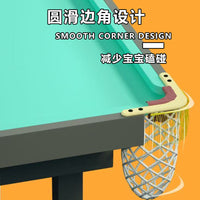 Kids' Large Billiard Table Set, Mini Pool Table for Boys and Adults, Educational Game for Family Fun, Birthday Gift Toy