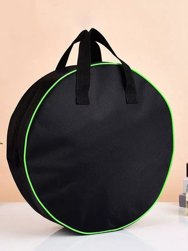 Round Waterproof Storage Bag for Outdoor Camping Fire Pit Griddle Tent Organizer