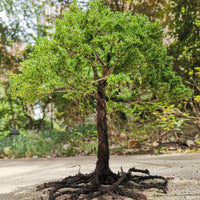 Miniature Wire Model Trees for Dioramas and Micro Landscapes, 15-27cm Tall