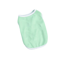 Pet Solid Color Breathable Vest for Cats and Dogs, Macaron Style, XS-6XL