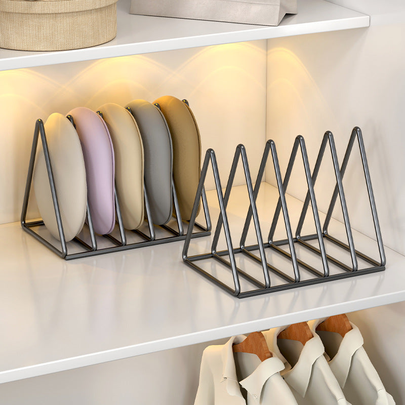 Baseball Cap Organizer Rack for Closet, Space-Saving Hat Hanger with Anti-Deformation Design