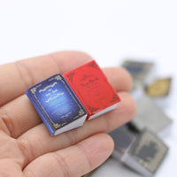 1:12 Dollhouse Miniature Flip-Page Books & Magazines for BJD Scenes