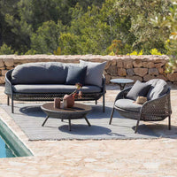 Nordic Outdoor Wicker Sofa Set for Patio, Garden, and Balcony - All-Weather Rattan Furniture