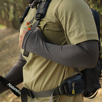 Men's Fingerless Sun Protection Arm Sleeves for Outdoor Activities