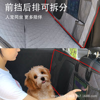 Pet Car Seat Cover for Backseat, Waterproof and Dirt-Resistant Dog Car Mat