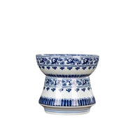 Jingdezhen Celadon Tealeaf Filter Set with Lotus Pattern for Kung Fu Tea Ceremony