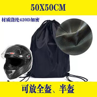 Motorcycle Electric Bike Helmet Storage Bag Waterproof Cover Front Basket Sunshade for Tricycle