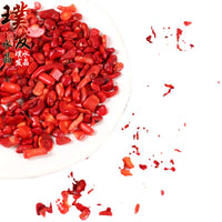 Artificial Red Coral Gravel for Aquarium Landscaping and Decoration