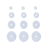 Anti-Proliferation Silicone Disc Pads for Piercings - Ear, Lip, Navel, Tongue