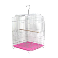 Medium Bird Cage for Breeding and Ornamental Parrots, Thickened and Encrypted Wire Villa Birdcage for Myna and Thrush Birds