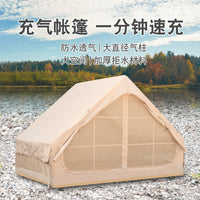 Inflatable Outdoor Camping Tent with Sun Protection and Heat Insulation