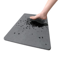 Diatomaceous Earth Bath Mat, Quick Dry Non-Slip Absorbent Bathroom Floor Mat
