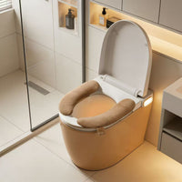 Memory Foam Toilet Seat Cover, Universal Four Seasons Toilet Cushion, Washable Toilet Seat Pad for Bathroom