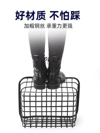 Universal Mountain Bike Rear Basket with Rack for Students and Commuters