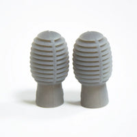 SOLO Drumstick Silicone Mute Tips for Practice, Electronic Drum Pad Accessory, 2-Pack