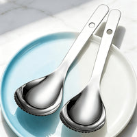 304 Stainless Steel Shaved Ice Spoon, Thickened Multi-functional Ice Scraper for Home & Hotel Use