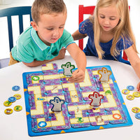 Labyrinth Ghost Flying Chess Board Game for Kids, Family Interactive Puzzle Toy