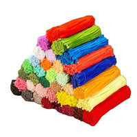 Chenille Stem Pipe Cleaners for DIY Flower Bouquets and Kids' Crafts