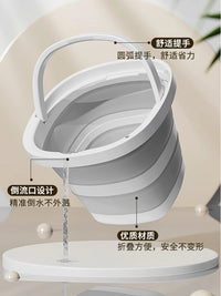 Foldable Portable Plastic Bucket for Home, Travel, Outdoor, Fishing, Car Use