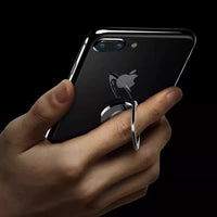 Ultra-Thin 360° Rotating Metal Phone Ring Holder for Hands-Free Viewing