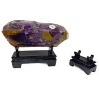 Resin Display Stand for Dzi Beads, Crystal Clusters, and Small Ornaments - Long Strip Base for Minerals, Raw Stones, and Jade