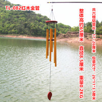 Wooden Aluminum Tube Wind Chime for Home Decor and Gifts