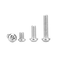 Carbon Steel Zinc Plated Phillips Pan Head Machine Screws M3-M8