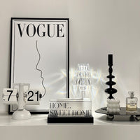 Luxury Acrylic Tissue Box Holder for Facial Tissues and Napkins, Modern Minimalist Design for Living Room Decor