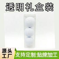 Golf Practice Balls Gift Set with Transparent PVC Box