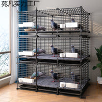 Extra Large Pigeon Breeding Cage for Homing Pigeons and Meat Pigeons, Multi-Tier Pigeon House