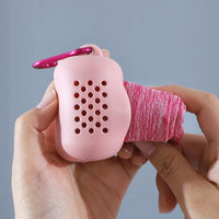 Japanese Cooling Towel for Sports & Outdoor Activities - Quick Dry & Sweat Absorbent