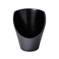 Melamine Black Dinner Plates for Hot Pot Restaurants, Plastic Serving Dishes for Vegetables and Meals, Commercial Grade