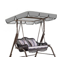 210D Oxford Cloth Outdoor Swing Canopy Replacement Waterproof Dustproof Rain Cover
