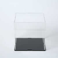 Acrylic Display Case for Collectibles, Building Blocks, and Action Figures - Dustproof Transparent Storage Box
