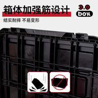 Longbang 3.0 Stackable Rolling Tool Box System with Wheels, Heavy-Duty Industrial Mobile Storage Organizer