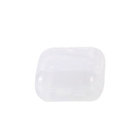 Portable Transparent Jewelry Organizer Box with Dividers for Earrings and Necklaces
