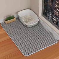 Double-Layer EVA Cat Litter Mat for Pets