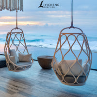 Balcony Hanging Basket Outdoor Nordic Swing Chair Courtyard Villa Leisure Double Sofa Furniture Set