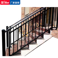 Outdoor/Indoor Aluminum Alloy Railing for Stairs and Balconies, Zinc Steel Guardrail for Villas