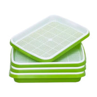 Seed Sprouting Tray Hydroponic Growing Kit for Microgreens and Bean Sprouts