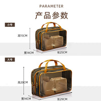 Waterproof Portable Travel Toiletry Bag with Dry-Wet Separation for Men and Women