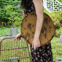 New Chinese Style Bamboo Pattern Seat Cushion for Bay Window and Garden Chairs