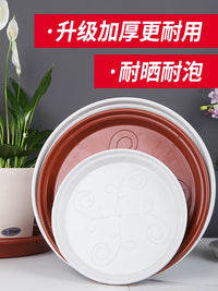 Plastic Round Plant Pot Saucer Drip Tray for Indoor Outdoor Plants