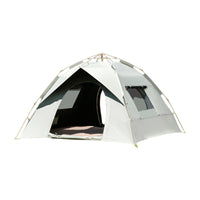Automatic Pop-Up Camping Tent with UV Protection and Rainproof Design for Outdoor Beach Use