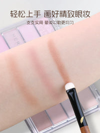 Sanyanyu Professional Goat Hair Eye Makeup Brush Set for Blending, Shading, and Detail