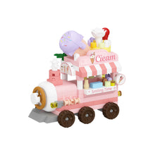 Mekensm K554-K559 Dream Travel Express Food Truck Building Blocks Set for Kids